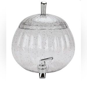 Thanksgiving Way To Celebrate 1.5 Gallon Acrylic Pumpkin Shape Beverage.